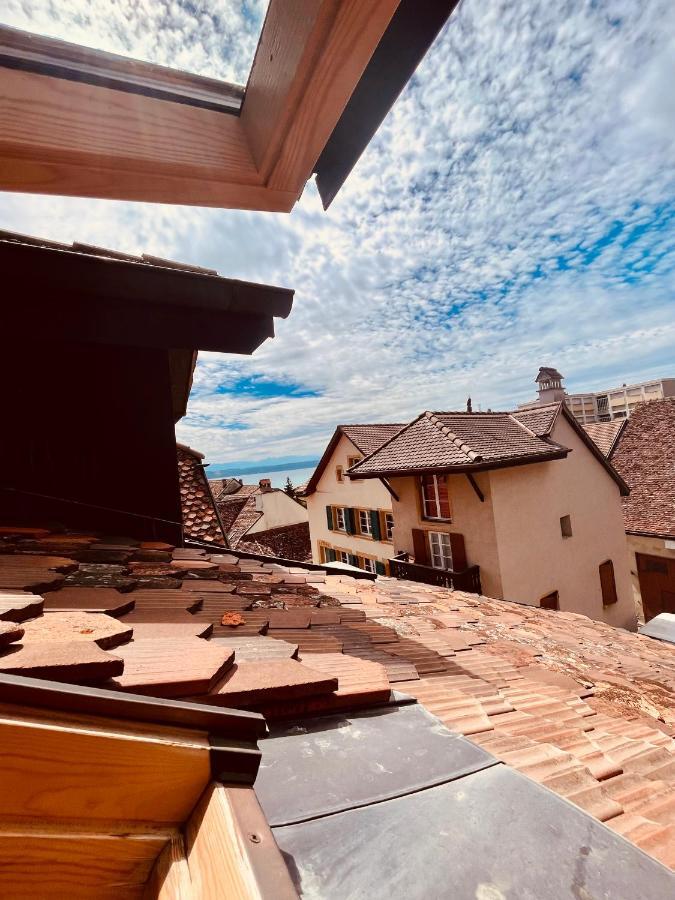 Charmant Appartement De Vacances Alta Ripa Hauterive  Bagian luar foto